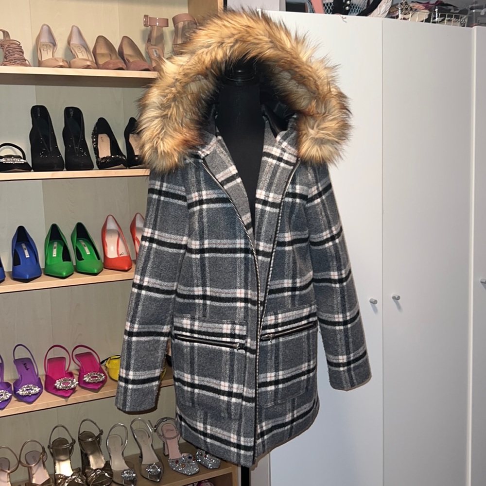 Cute plaid jacket/coat